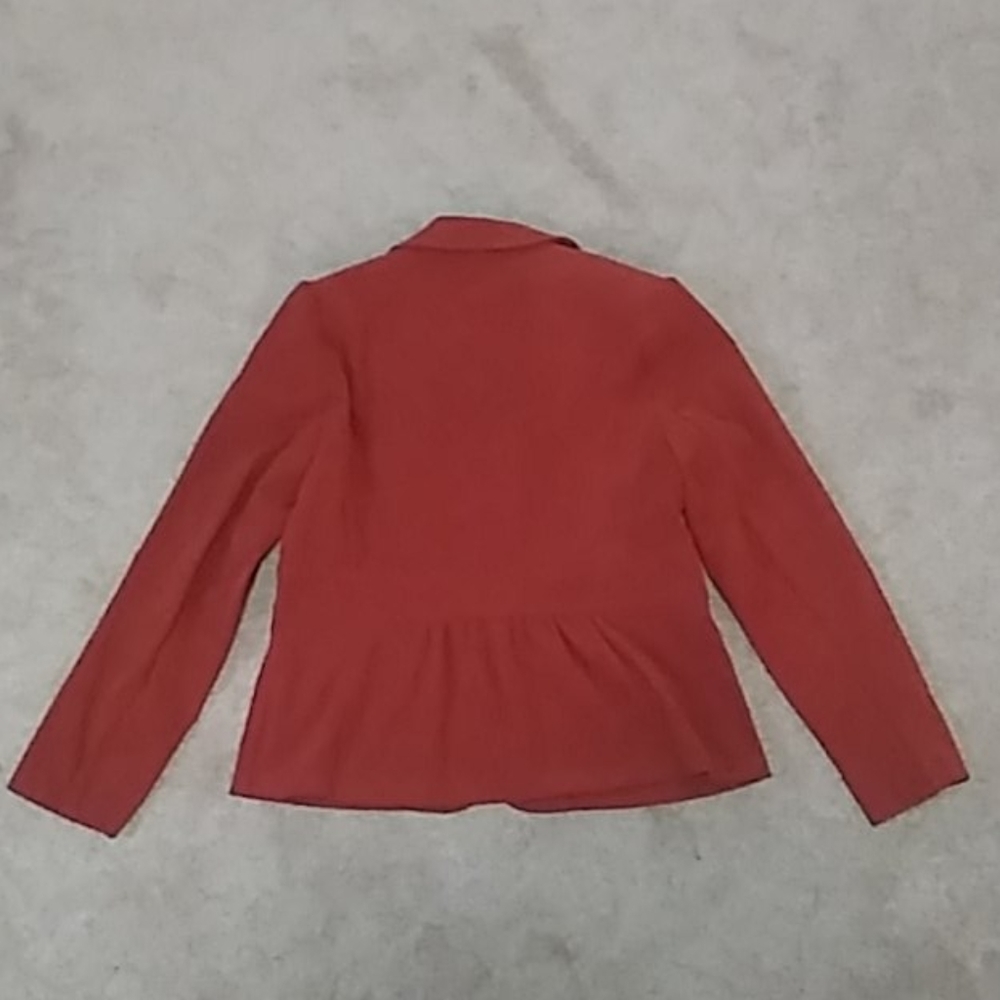 Faux Microsuede Jacket Size M - Picture 2 of 3